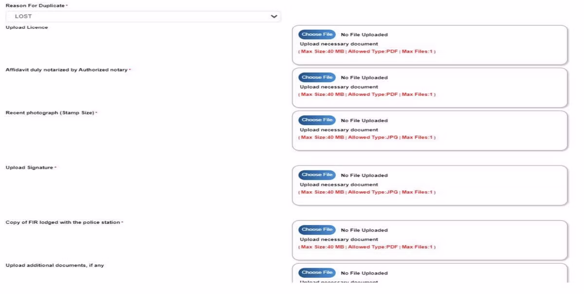 eGCA portal step screenshot