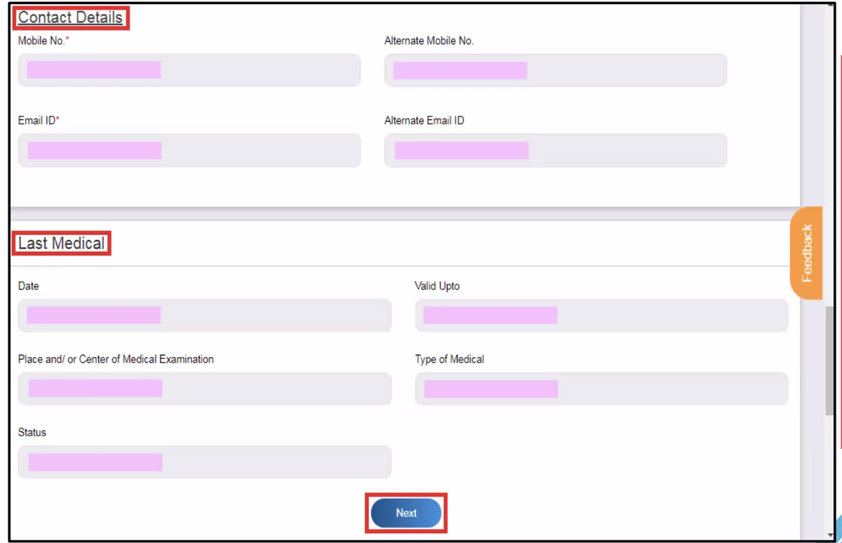 Step 4: Verify your basic details and personal details.