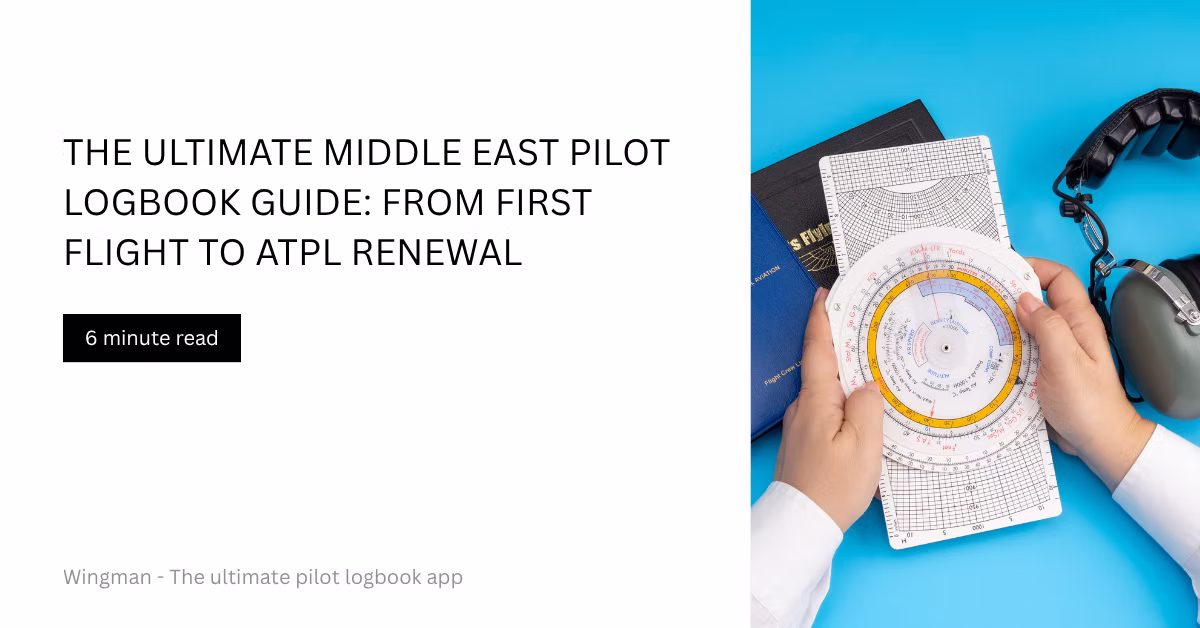 CPL and ATPL compliance checklist BLOG for Middle East pilots