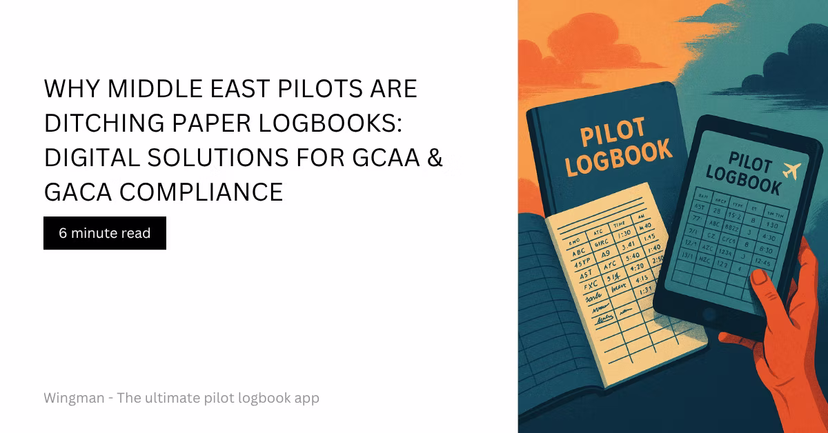 Digital Logbook Solutions for GCAA & GACA Compliance