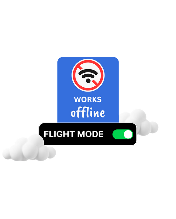 AirRoster offline capabilities on a phone, roster available without internet