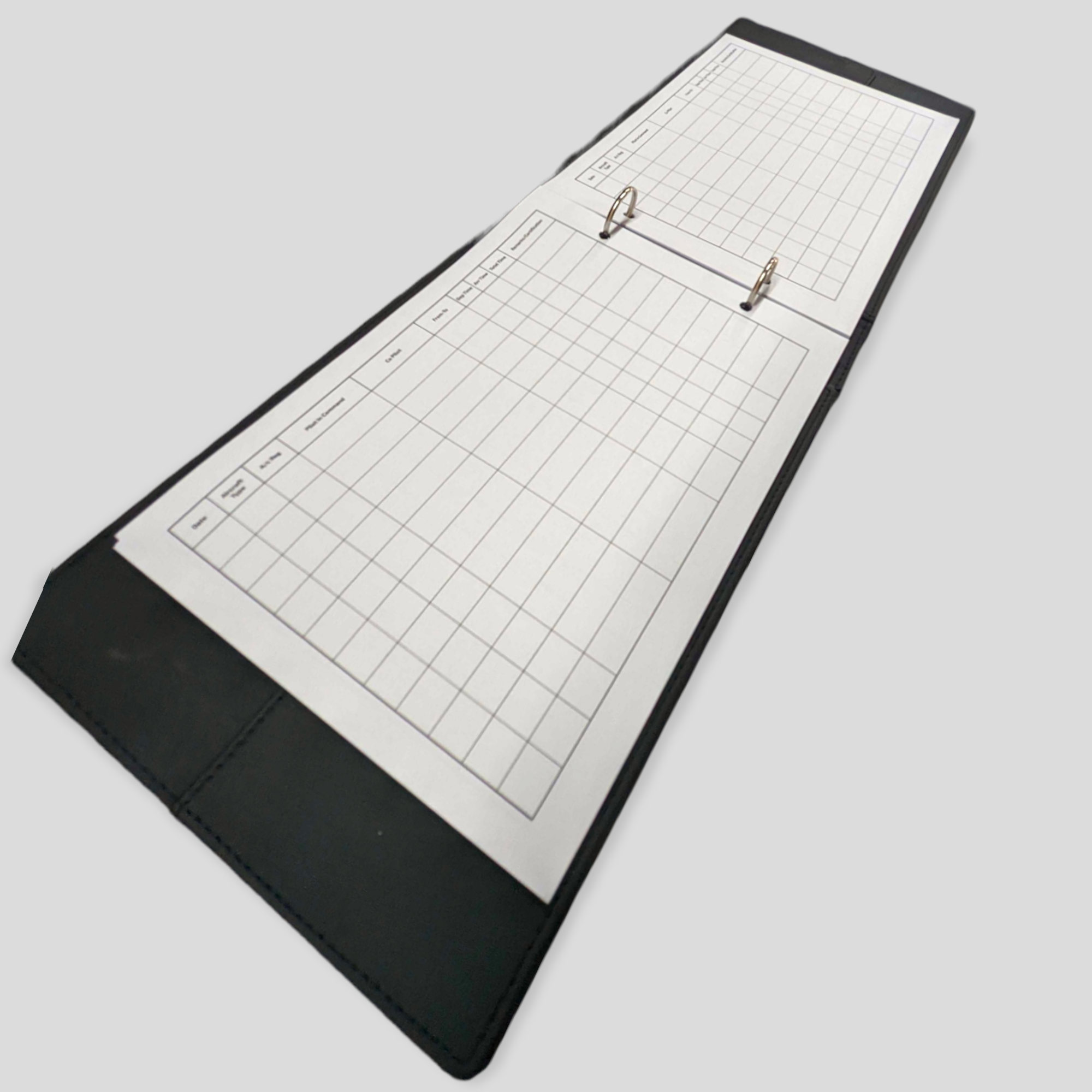 Wingman binder closed