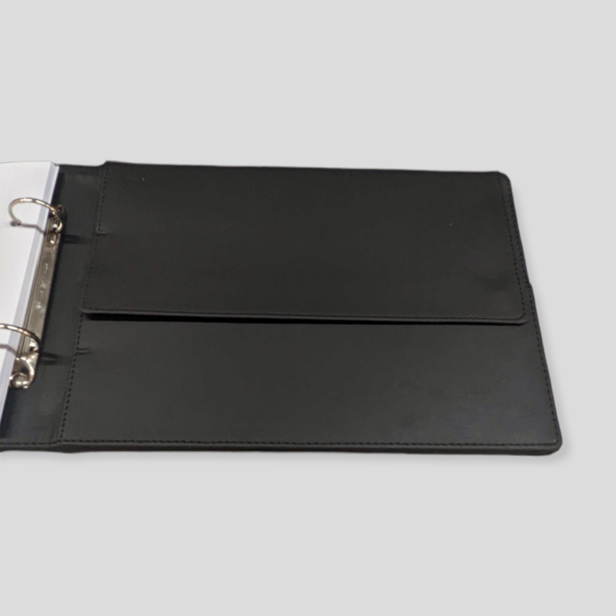 Wingman binder rings and spine